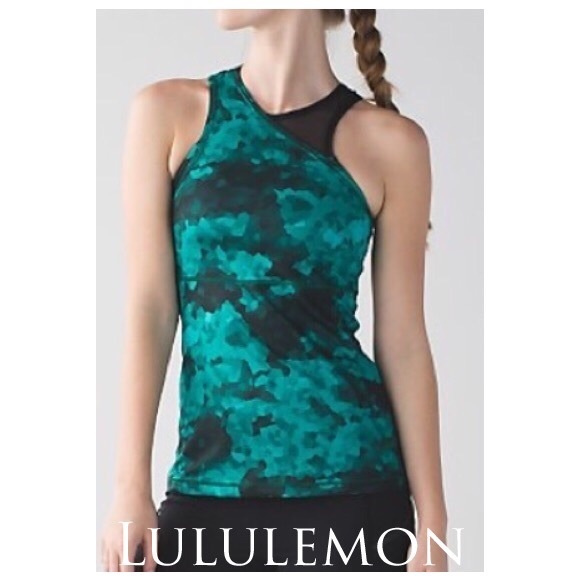 lululemon athletica Tops - 🍋🍋 NWOT Lululemon One Shoulder Mesh Bra Tank Top